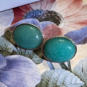Carolee 70’s Style Turquoise Earrings